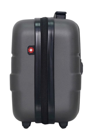 Vanity Uster K - 23 cm  - Negro, rojo, plateado y gris