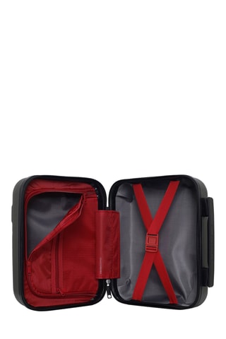 Vanity Uster K - 23 cm  - Negro, rojo, plateado y gris