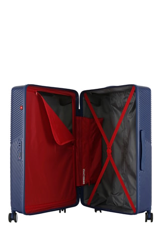 Maleta de cabina low cost y maleta grande Fribourg (XS/L) - 55/76 cm - Azul oscuro