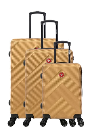 Juego de 3 maletas Olten (S/M/L) - 57/67/76,5 cm - Beige