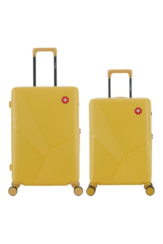Maleta de cabina y maleta mediana Fribourg (S/M) - 59/66 cm - Amarillo