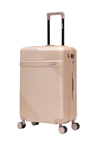 Maleta de cabina low cost y maleta mediana Wohlen (XS/M) - 52/66,5 cm - Beige