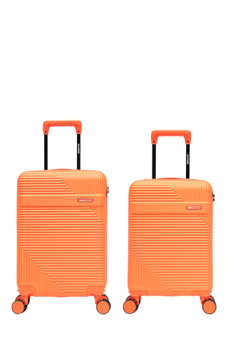 Maleta de cabina low cost y maleta de cabina Wohlen (XS/S) - 52/56 cm - Naranja
