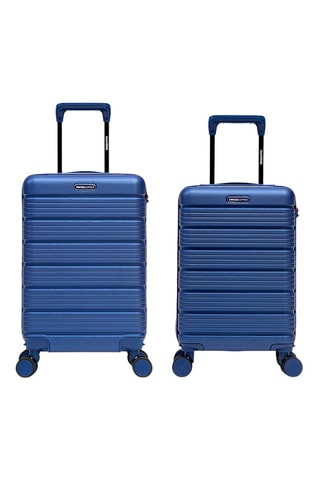 Maleta de cabina low cost y maleta de cabina Lugano (XS/S) - 52/55,5 cm - Azul marino