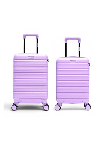 Maleta de cabina low cost y maleta de cabina Lugano (XS/S) - 52/55,5 cm - Violeta