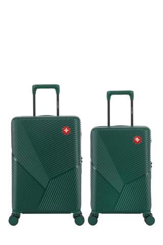 Maleta de cabina low cost y maleta de cabina Fribourg (XS/S) - 55/59 cm - Verde oscuro