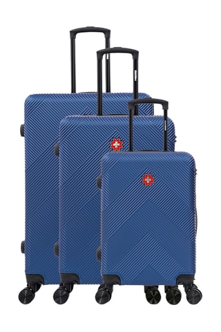 Juego de 3 maletas Olten (S/M/L) - 57/67/76,5 cm - Azul marino
