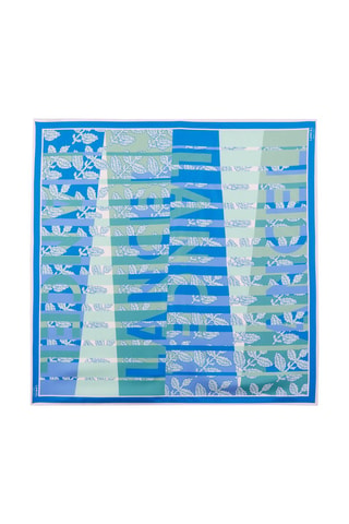 Zijden Sjaaltje Horizon - Blauw