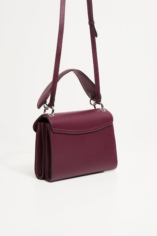 Leren Tas Clic - Bordeauxrood