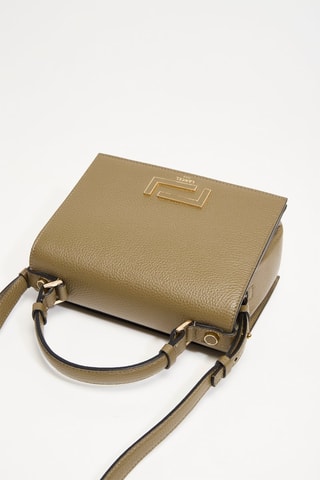 Sac à main en cuir Pia - Kaki