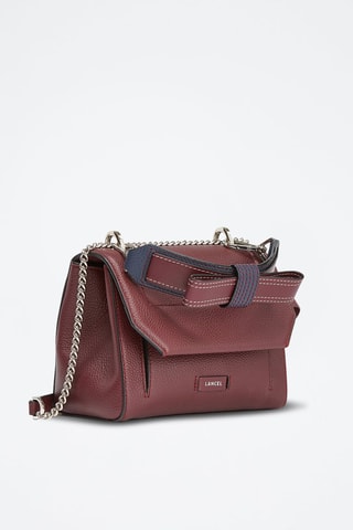 Leren Handtas Ninon - Bordeauxrood