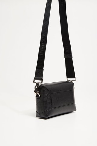 Leren Tas Graphic - Zwart