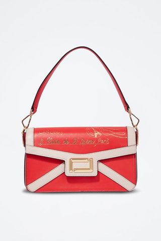 Leren Trendy Handtas Angel M - Rood