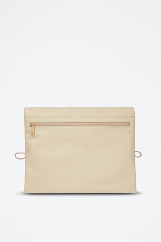 Leren Schoudertas Billie - Beige