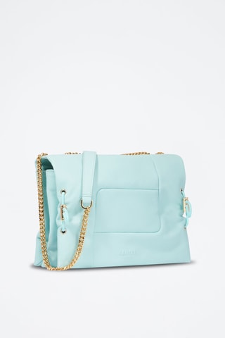 Leren Schoudertas Billie - Mintgroen