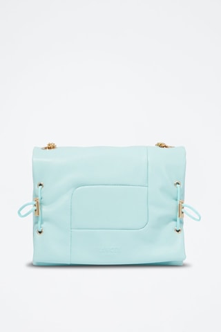 Leren Schoudertas Billie - Mintgroen