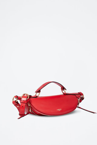 Leren Schoudertas Origami de Lancel - Rood