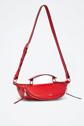 Leren Schoudertas Origami de Lancel - Rood