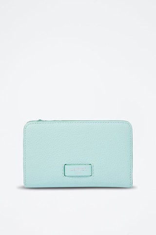 Leren Portefeuille Ninon - Mintgroen
