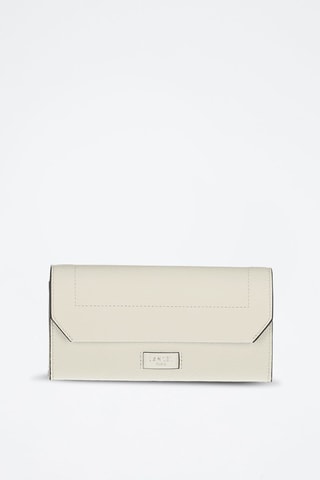 Leren Portefeuille Ninon De Lancel - Wit