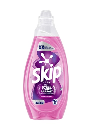 4 x Lessive liquide Couleur Protect Skip Mon Cycle Court Parfait - 39 lavages