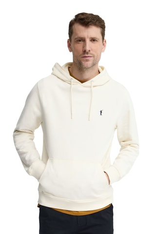 Sweat à capuche - Écru