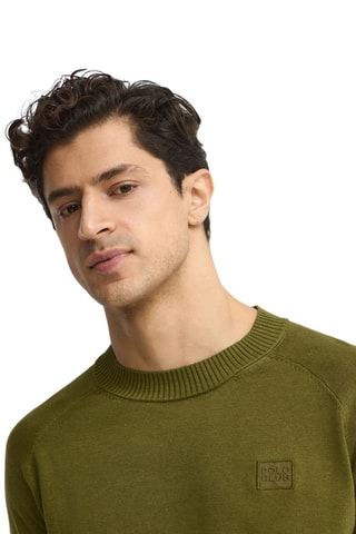 Pull en lin - Vert