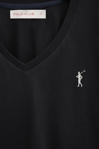 2 T-shirts regular - Blanc et noir