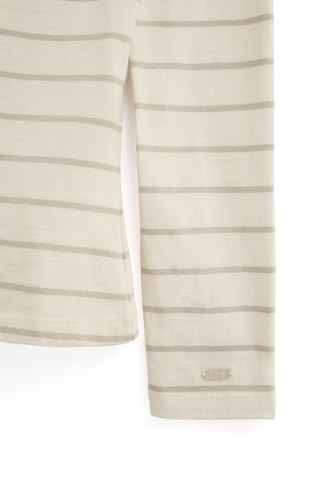 T-shirt slim - Beige et marron