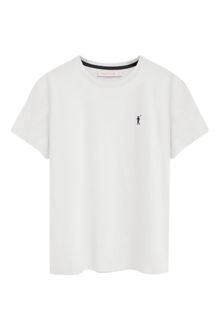 2 T-shirts regular - Blanc et noir