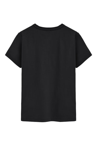 2 T-shirts regular - Blanc et noir