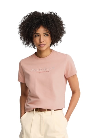 T-shirt slim - Rose clair