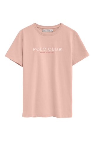 T-shirt slim - Rose clair