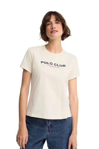 T-shirt slim - Écru