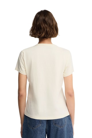 T-shirt slim - Écru