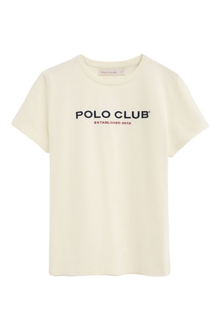 T-shirt slim - Écru