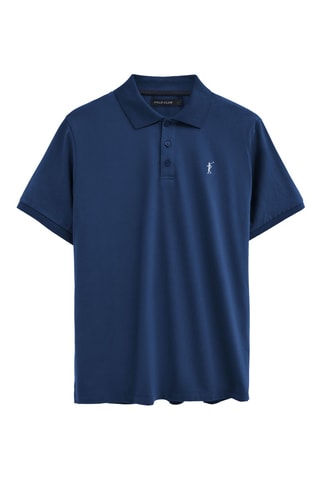 Polo regular - Bleu