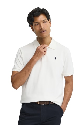 Polo regular - Écru