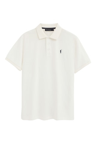 Polo regular - Écru