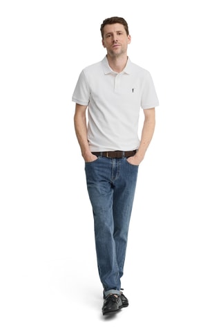 Polo slim - Blanc