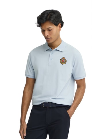 Polo regular - Bleu clair