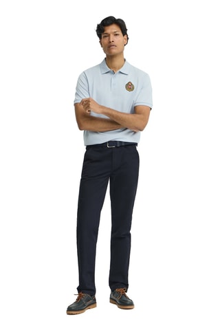 Polo regular - Bleu clair