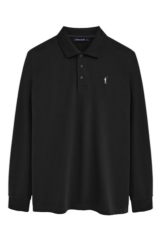Polo regular - Noir