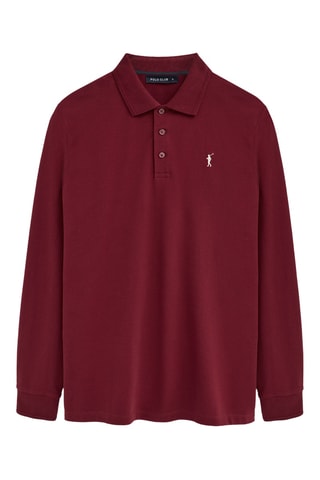 Polo regular - Bordeaux
