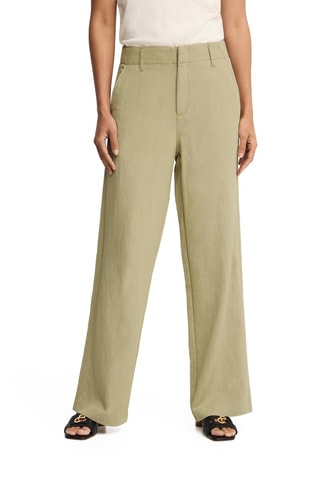 Pantalon regular - Beige