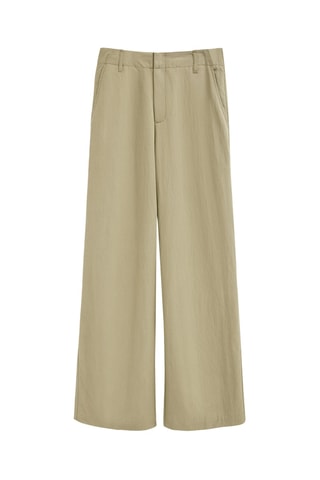 Pantalon regular - Beige