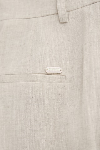 Pantalon relaxed en lin - Écru
