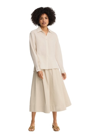 Chemisier loose - Beige
