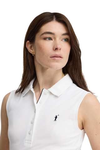 Robe polo - Blanc