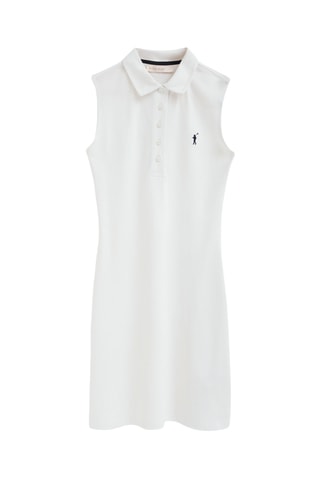 Robe polo - Blanc